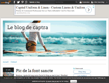 Tablet Screenshot of captra.over-blog.fr