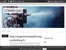 Tablet Screenshot of cinestream.over-blog.com