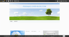 Desktop Screenshot of fdseaja22.over-blog.com