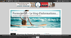 Desktop Screenshot of formule-gp.over-blog.com