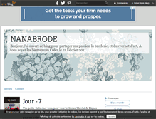 Tablet Screenshot of nanabrode.over-blog.com