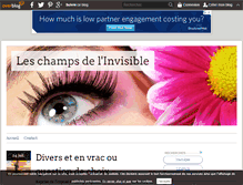 Tablet Screenshot of champs-invisibles.over-blog.com