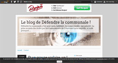 Desktop Screenshot of defendrelacommunale.over-blog.com