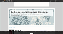 Desktop Screenshot of daniele57.over-blog.com