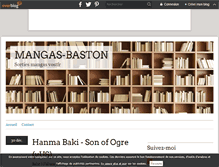 Tablet Screenshot of mangas-baston.over-blog.com