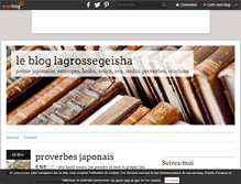 Tablet Screenshot of lagrossegeisha.over-blog.com