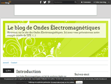 Tablet Screenshot of lesondeselectromagnetiques.over-blog.com
