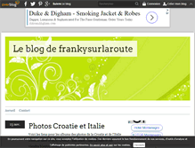 Tablet Screenshot of frankysurlaroute.over-blog.com