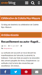 Mobile Screenshot of celebration-colette-nys-mazure.over-blog.fr