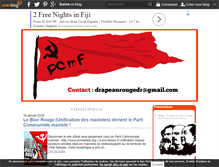 Tablet Screenshot of drapeaurouge.over-blog.com