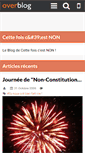 Mobile Screenshot of cettefoiscestnon.over-blog.com