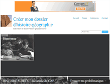 Tablet Screenshot of creermondossierhist.geo.over-blog.com
