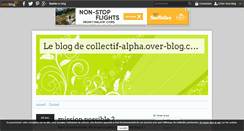 Desktop Screenshot of collectif-alpha.over-blog.com