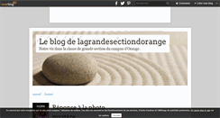 Desktop Screenshot of lagrandesectiondorange.over-blog.com