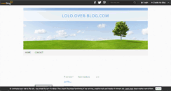 Desktop Screenshot of lolo.over-blog.com