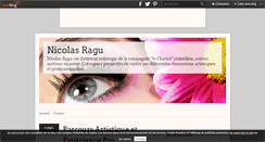 Desktop Screenshot of nicolasragu.over-blog.com