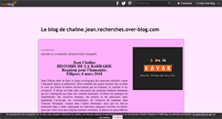 Desktop Screenshot of chaline.jean.recherches.over-blog.com