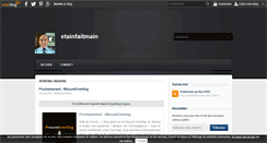 Desktop Screenshot of etainfaitmain.over-blog.com