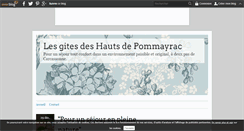 Desktop Screenshot of gites-leshautsdepommayrac.over-blog.com