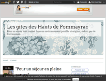 Tablet Screenshot of gites-leshautsdepommayrac.over-blog.com