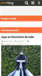 Mobile Screenshot of passes-temps.over-blog.com