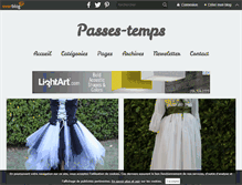Tablet Screenshot of passes-temps.over-blog.com