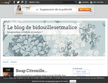 Tablet Screenshot of bidouillesetmalice.over-blog.com