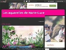 Tablet Screenshot of marieluce.aquarelles.over-blog.fr