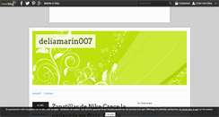 Desktop Screenshot of deliamarin007.over-blog.com