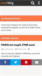 Mobile Screenshot of le-myosotis-paris.over-blog.com