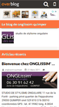 Mobile Screenshot of onglissim-quimper.over-blog.com