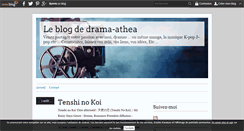 Desktop Screenshot of drama-athea.over-blog.com