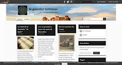 Desktop Screenshot of le-guerrier-interieur.over-blog.com