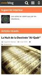 Mobile Screenshot of le-guerrier-interieur.over-blog.com