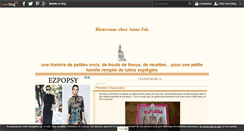 Desktop Screenshot of anne-isis.over-blog.com