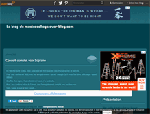 Tablet Screenshot of musicocollege.over-blog.com