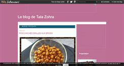 Desktop Screenshot of blogdetatazohra.over-blog.com