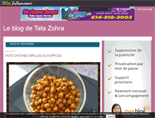 Tablet Screenshot of blogdetatazohra.over-blog.com