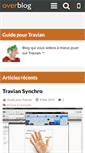 Mobile Screenshot of guidetravian.over-blog.fr
