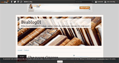 Desktop Screenshot of beablog01.over-blog.fr
