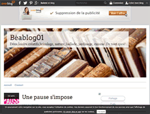 Tablet Screenshot of beablog01.over-blog.fr