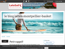 Tablet Screenshot of lattes-montpellier-basket.over-blog.com