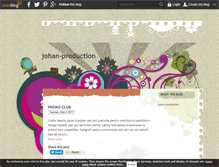 Tablet Screenshot of johan-production.over-blog.com