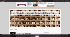 Desktop Screenshot of lespasse-tempsdelea.over-blog.com