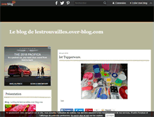 Tablet Screenshot of lestrouvailles.over-blog.com