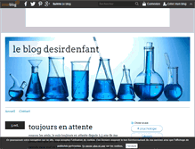 Tablet Screenshot of desirdenfant.over-blog.com