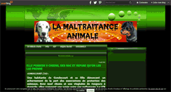 Desktop Screenshot of lamaltraitanceanimale.over-blog.com