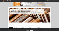 Desktop Screenshot of glamshop.over-blog.fr