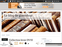 Tablet Screenshot of glamshop.over-blog.fr