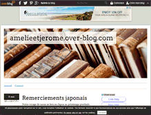 Tablet Screenshot of amelieetjerome.over-blog.com